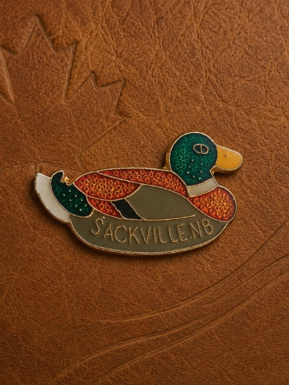 Sackville NB New Brunswick Canada Vintage Lapel Pin